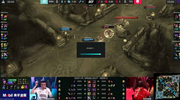 在今日TES对阵OMG的比赛中，Rookie使用阿卡丽达成了在LPL的第3000杀，是LPL第1位达成该成就的选手＼